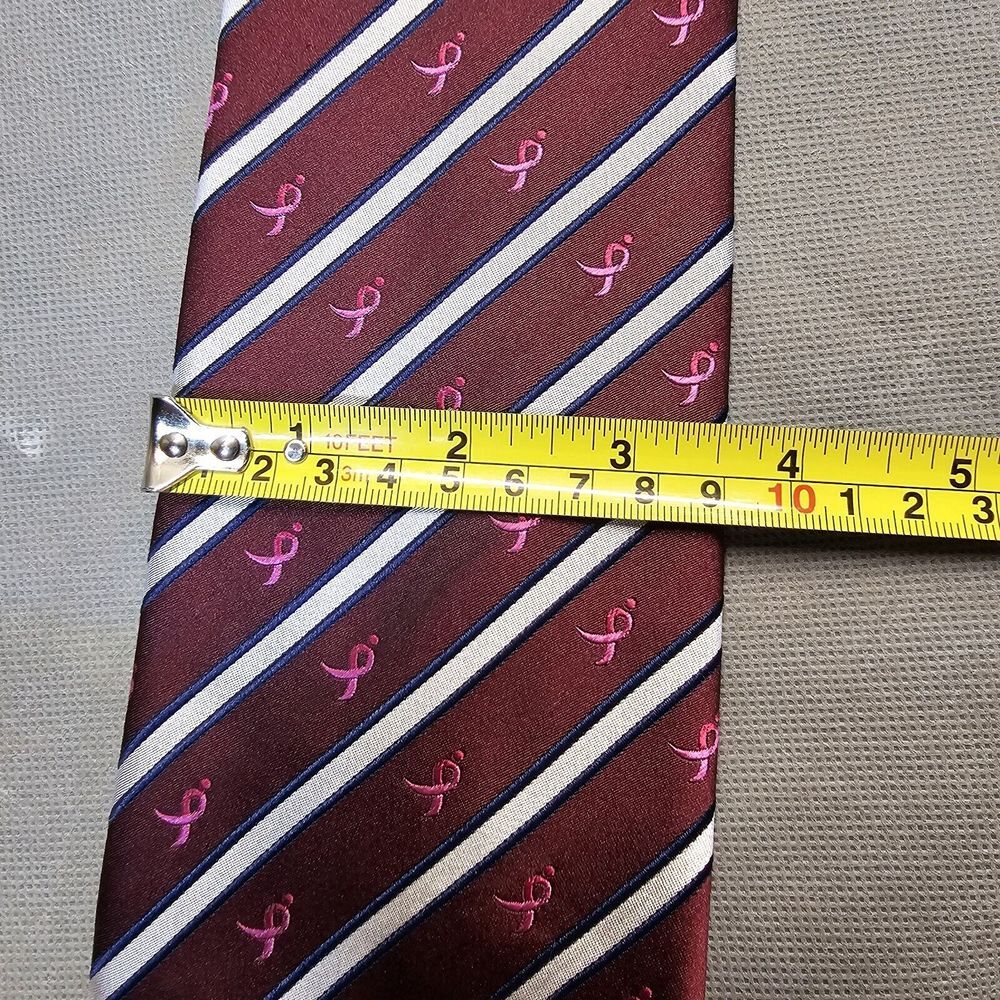Susan G Komen For The Cure Knotes‎ For Hope Breast Cancer Awareness Tie 59" - Picture 10 of 11